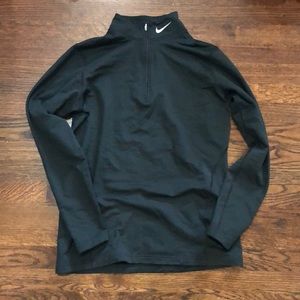 Black Nike 1/4 zip